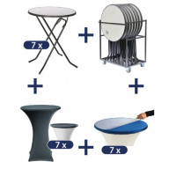 Gesammt Paket 7 Colorado Stehtische